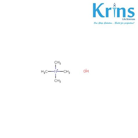 Tetramethylammonium Hydroxide 1M aq. solution ACS - Krins Life Sciences