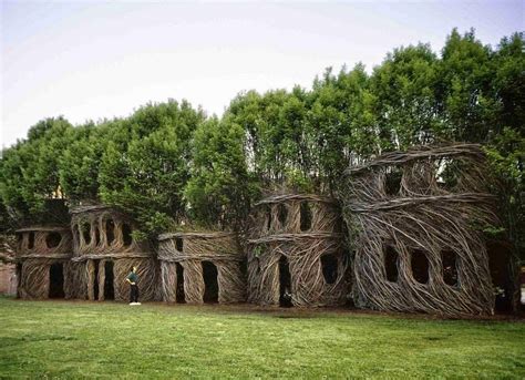 Patrick Doughertys Twig Sculptures Amusing Planet