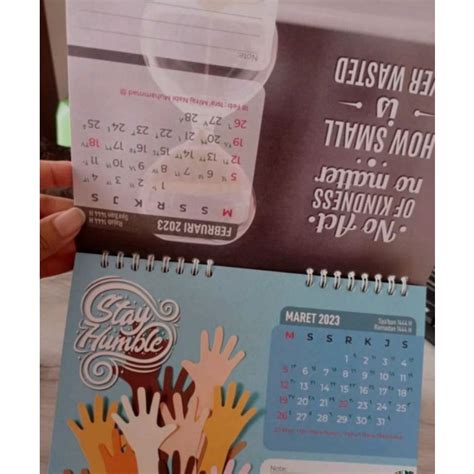 Jual KALENDER MEJA 2023 KALENDER DUDUK DG MEMO KALENDER GOALS 2023