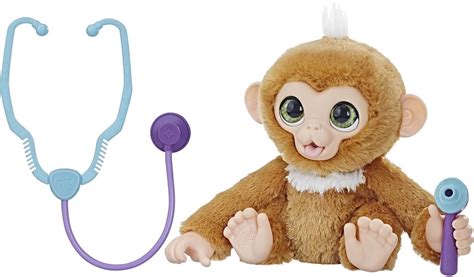 Hasbro Furreal Zandi Le Petit Singe Malade Bol