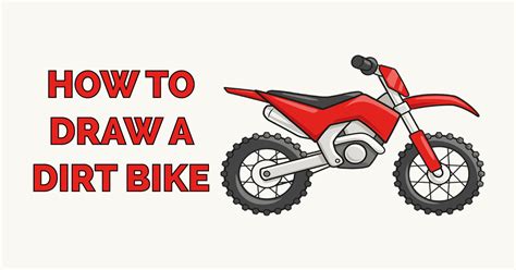 How To Draw Dirt Bikes