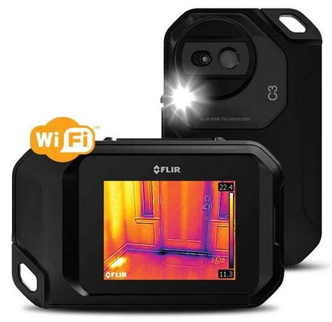 FLIR C3 X kompakte Wärmebildkamera mit Wi Fi