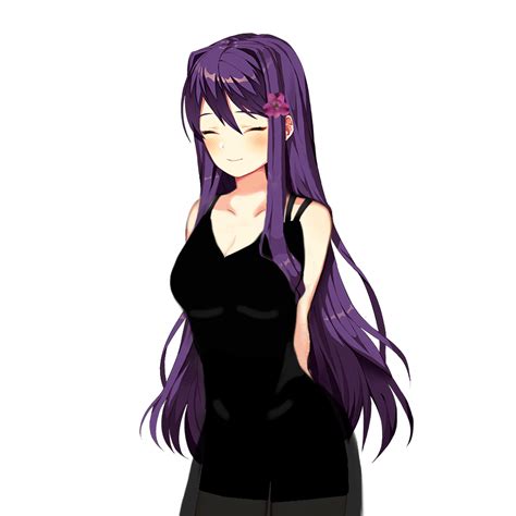 Yuris Fancy Outfit Sprite Ddlc Yuri Fancy Outfits Literature Club