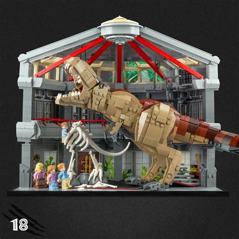 Jurassic Park En 18 Vignettes Hellobricks