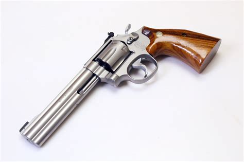 Revolver S W Mod K Masterpiece Stainless Steel Full Lug In