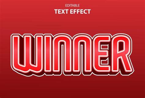 Winner Text Vector Art, Icons, and Graphics for Free Download