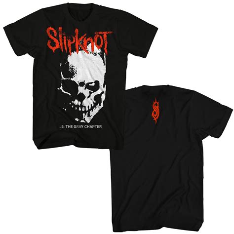 Slipknot T Shirt Skull And Tribal The Gray Chapter Slipknot Shirt