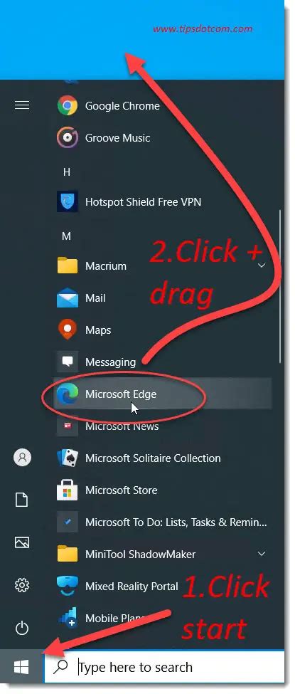 Microsoft Edge Desktop Shortcut Quick Tutorial