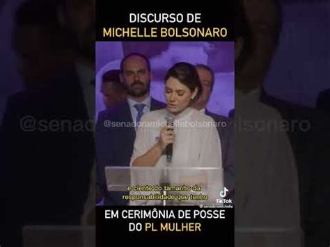 Belo Discurso De Michele Bolsonaro YouTube