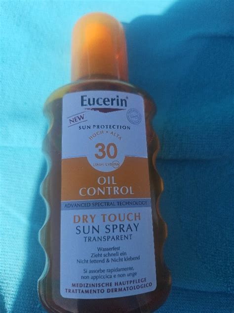 Eucerin Sun Oil Control Body Transparent Spray Lsf Ml Inci