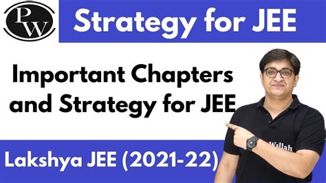 Strategy For Jee By Sachin Sir Lakshya Jee Revision Jee Mains