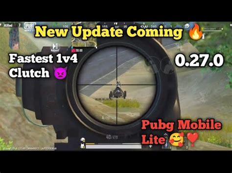 New Update Coming Fasted V Clutches In Pubg Mobile Lite Back Bgmi