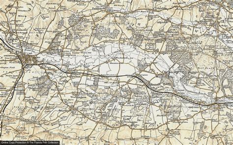 Old Maps Of Higher Woodsford Dorset Francis Frith