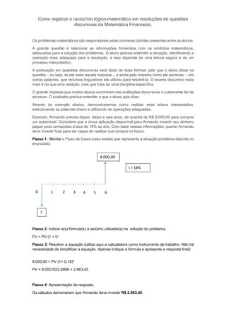 Como Registrar O Racioc Nio L Gico Matem Tico Em Mf Pdf