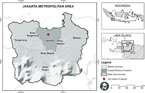 The Jakarta Metropolitan Area in Indonesia. | Download Scientific Diagram