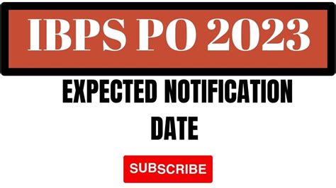 ABOUT IBPS PO NOTIFICATION 2023 Ibps Ibpspo Ibpsclerk YouTube