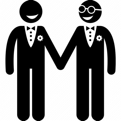 Couple Gay Marriage Marry Wedding Icon Download On Iconfinder