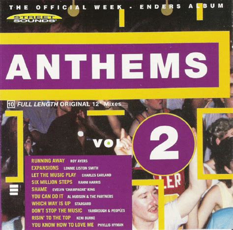 Anthems Volume 2 1995 Cd Discogs