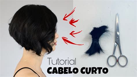 Cortando Meu Cabelo Curto Sozinha Em Camadas Namie Kishimoto Youtube