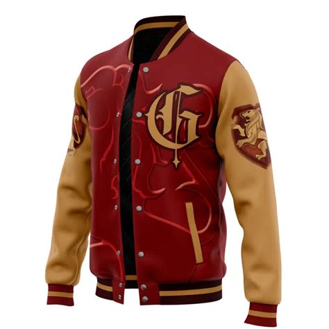 Hogwarts Legacy Gryffindor Harry Potter Varsity Jacket Anime Ape