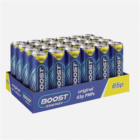 Boost Energy Original PMP 65p 24 X 250ml Costco UK Co