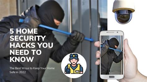 5 Home Security Hacks you NEED to Know. | Home security, Security ...