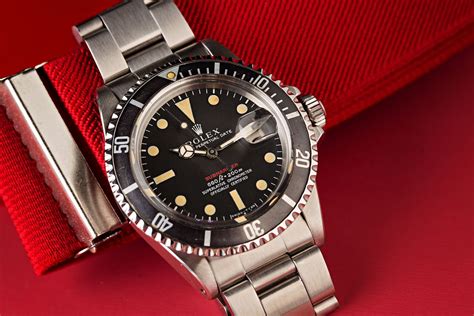 Vintage Of The Week Rolex Red Submariner Reference