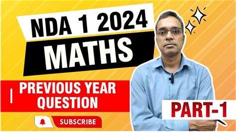 Nda Maths Previous Year Question Part Most Expected