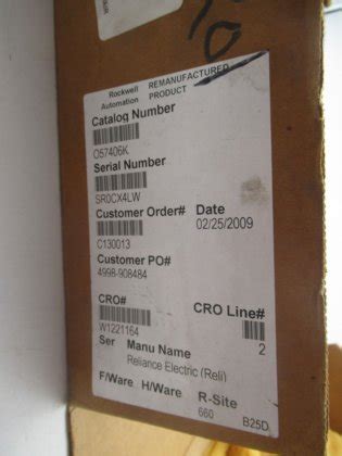 Baldor Reliance ABB Drive Controller Module 057406K 0 57406 K In