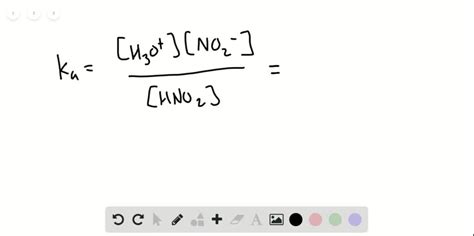 Solved What Are The Major Species Present In M Solutions Of Each