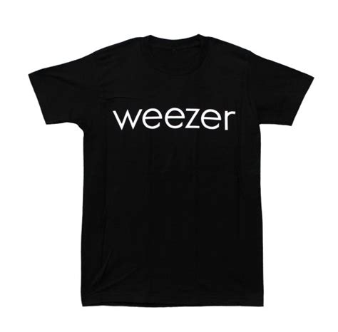 Weezer Logo Black Vancouver Rock Shop