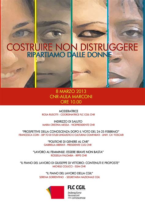 Costruire Non Distruggere Ripartiamo Dalle Donne