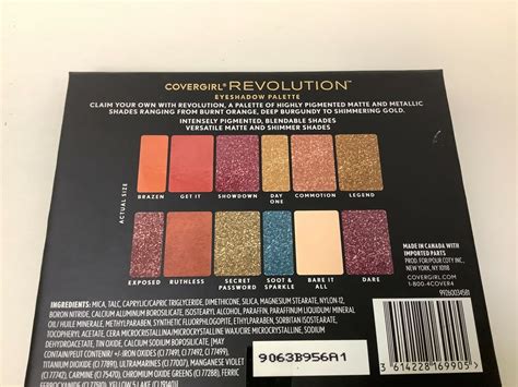 Covergirl Revolution Eyeshadow Palette NEW, FREE SHIPPING – NMATH