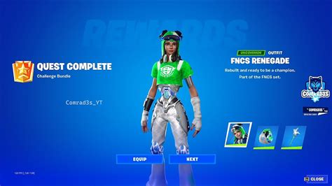 Fortnite New Limited Time Fncs Renegade Exclusive Skin Bundle