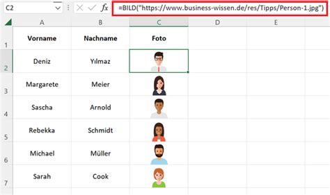 Excel Tipp Bilder Und Grafiken Dynamisch In Tabellen Einbauen