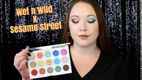 New Wet N Wild X Sesame Street Eyeshadow Palette Complexion Trio