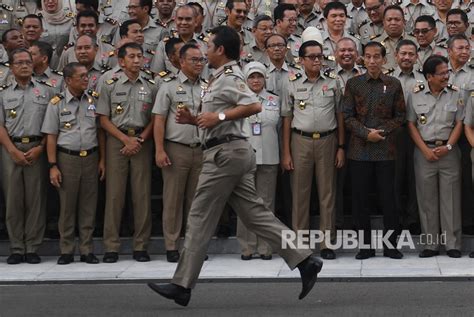 Jokowi Buka Rakernas Kementerian Agraria Dan Tata Ruang BPN Republika