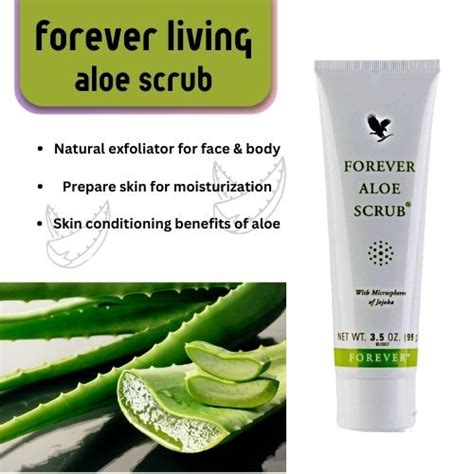 Forever Living Aloe Scrub 99g Shopee Malaysia