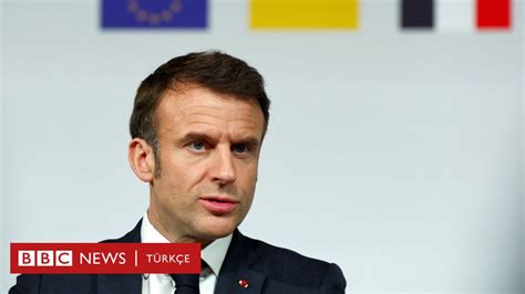 Ukrayna Sava Fransa Cumhurba Kan Macron Rusya N N Yenilmesinin