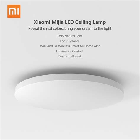 Xiaomi Mijia Yeelight Smart Led Ceiling Light V Shopee Malaysia