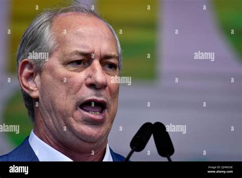 BRASÍLIA DF 20 07 2022 CIRO GOMES LANÇA CANDIDATURA A PRESIDENTE