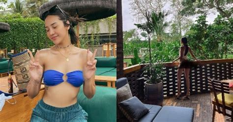 Anya Geraldine Pakai Bikini Super Minim Netizen Ya Ampun Anya P Pagi