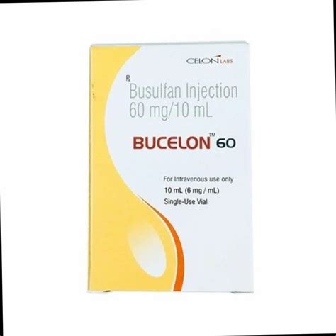 Busulfan Mg Injection Bucelon Celon Labs At Best Price In Thane