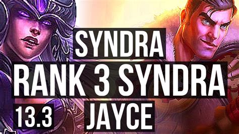 Syndra Vs Jayce Mid Rank Syndra Rank Kr Challenger