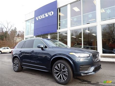 Denim Blue Metallic Volvo Xc T Awd Momentum Photo