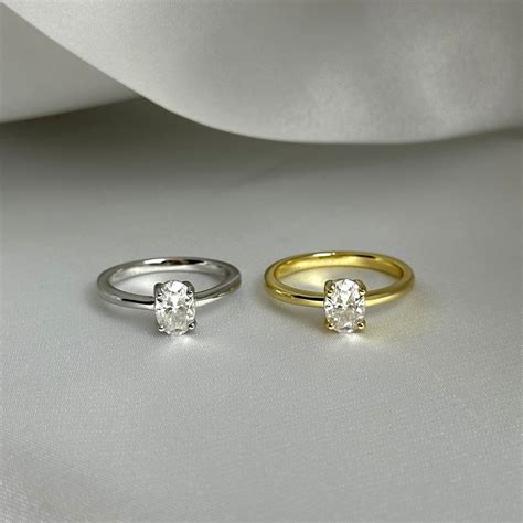 Oval Cut Solitaire Ring – Pristine Paradigm