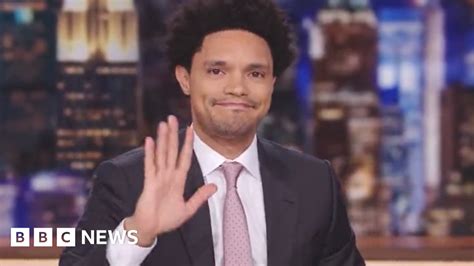 Trevor Noah To Step Down As Host Of The Daily Show Bbc News