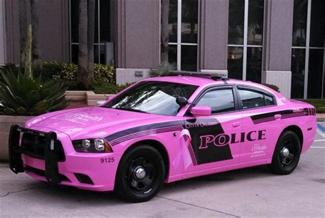 Fla Cities Pink Police Cars Support Breast Cancer Awareness Top