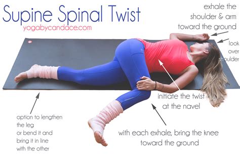 How to Do Supine Spinal Twist — YOGABYCANDACE