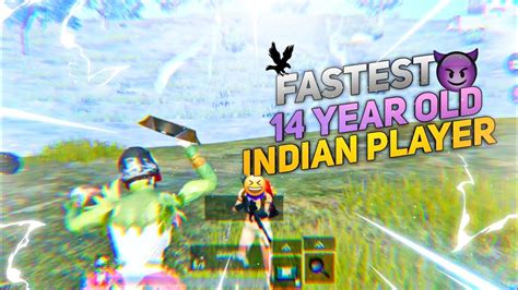 FASTEST 14 YEAR OLD INDIAN PLAYER PUBG Lite MontageOnePlus 9R 9 8T